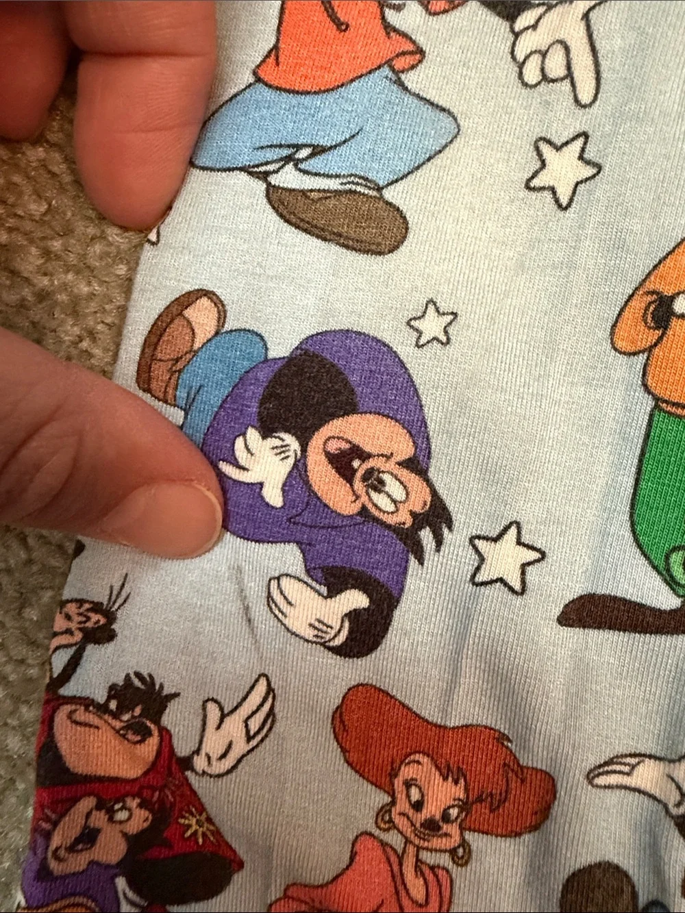 Bamboo Kids Goofy Pajama set long sleeve and pants